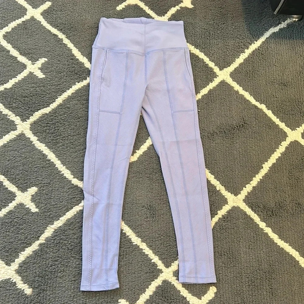 FP Movement Ribbed Light Blue Leggings
